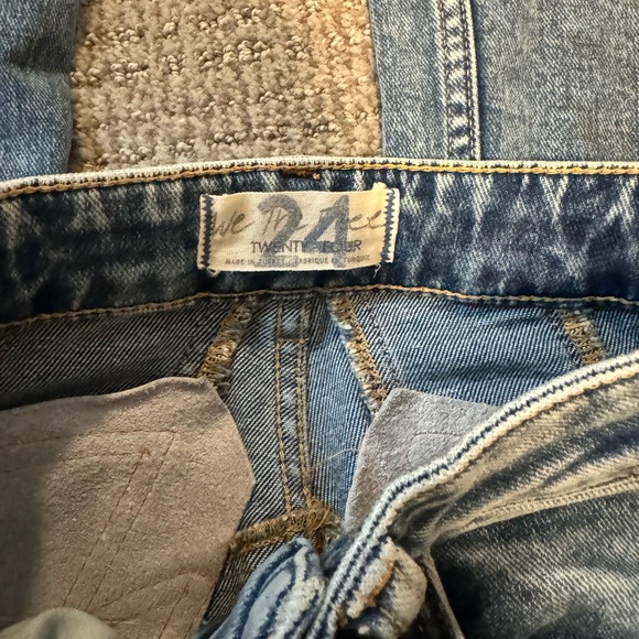 Free People Lightning Bolt Flare Jeans - Picture 3 of 3